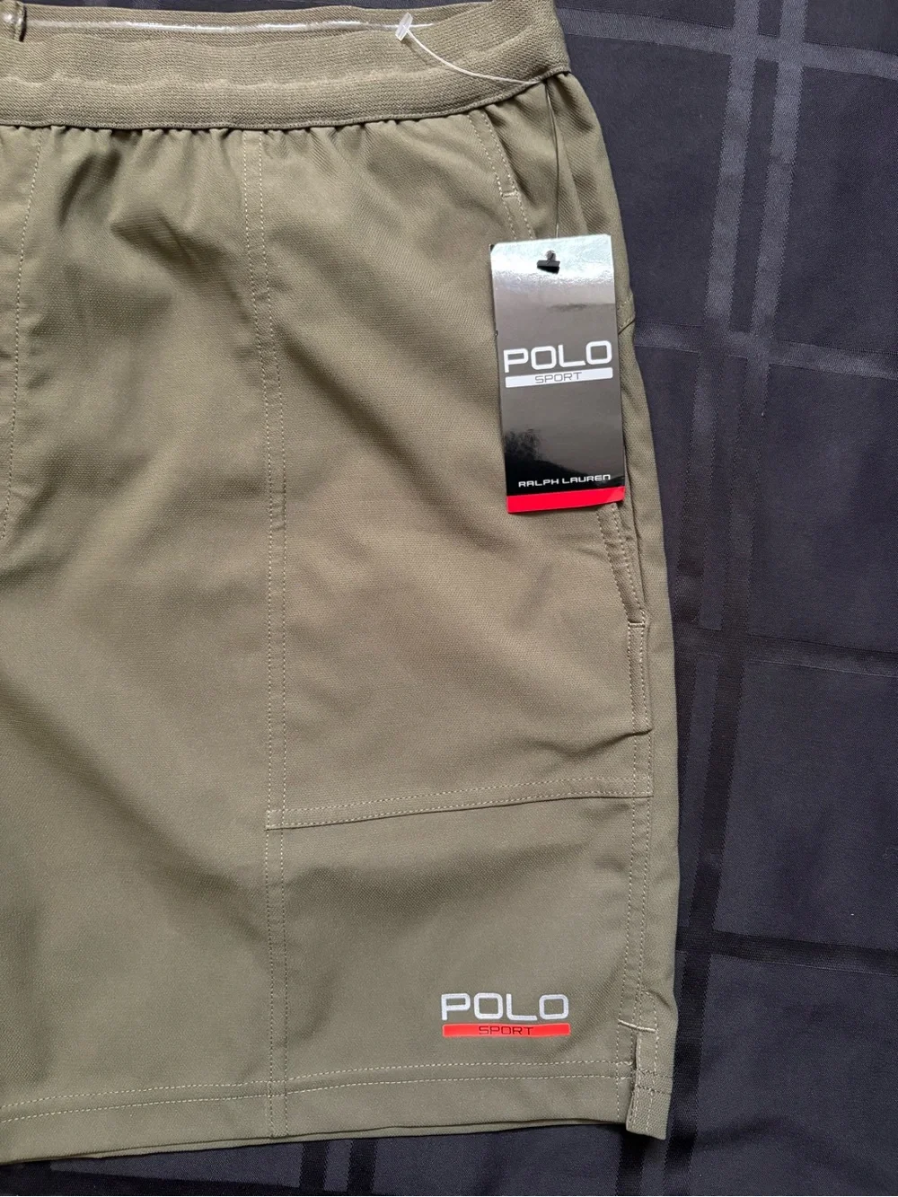 Men’s “NWT” POLO SPORT RALPH LAUREN olive green shorts size XL